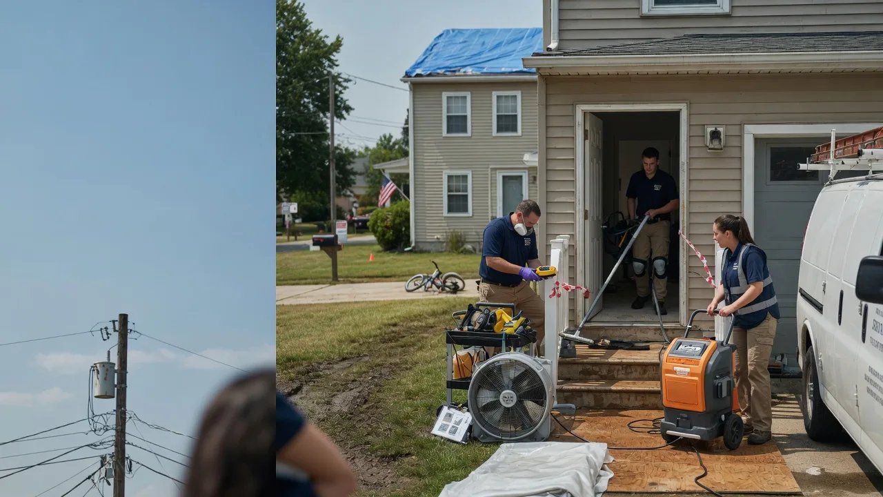Water Damage Repair in Romayor, TX near me